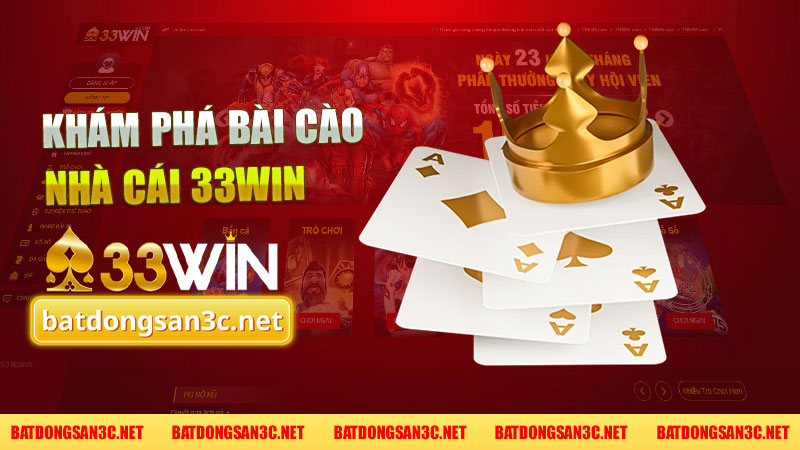 Khám Phá Bài Cào 33Win - Trải Nghiệm Đỉnh Cao Trong Game Bài