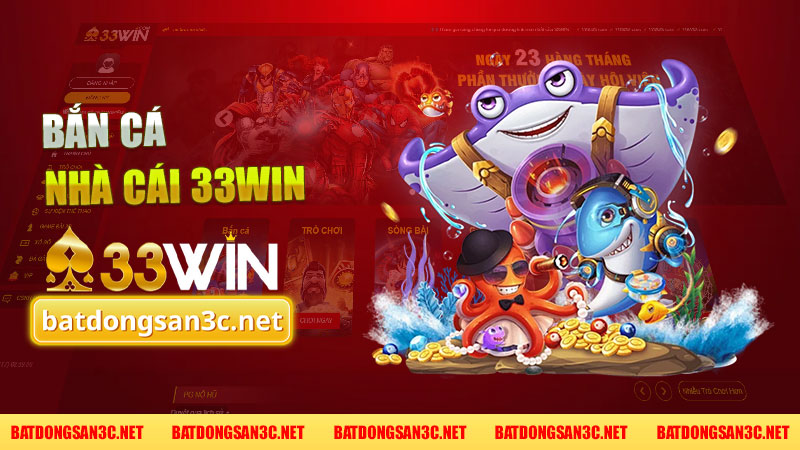 Bắn cá 33Win - Trải nghiệm thú vị trong thế giới game giải trí